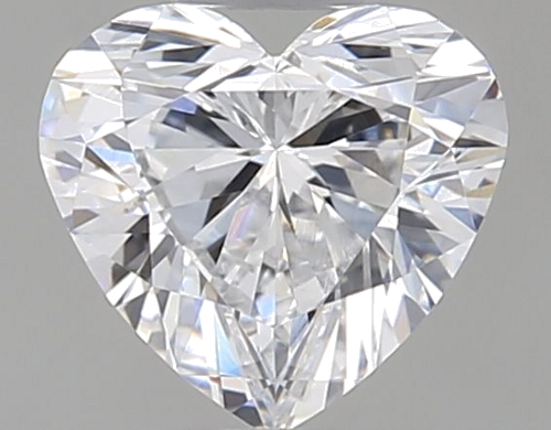 0.41 carat D-VS1 Natūralus Heart Deimantas (1)