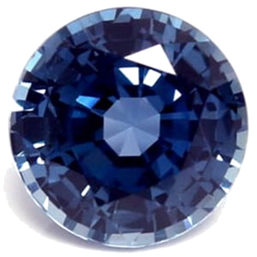 1.06 carat BLUE Round Safyras (1)