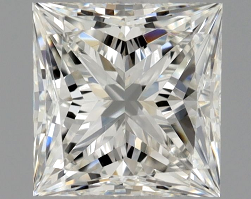 0.5 carat H-VVS1 Natūralus Princess Deimantas (1)