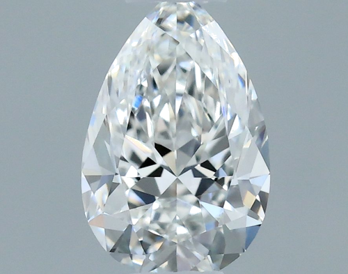 0.3 carat E-VVS1 Natūralus Pear Deimantas (1)