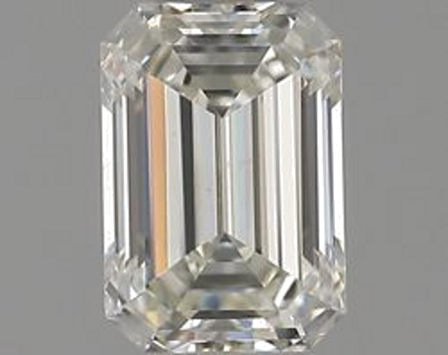 0.46 carat I-SI1 Natūralus Emerald Deimantas (1)