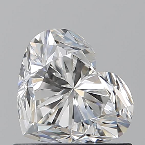 0.91 carat F-VS1 Natūralus Heart Deimantas (1)