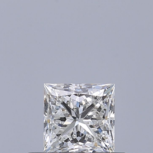 0.43 carat F-VVS1 Natūralus Princess Deimantas (1)