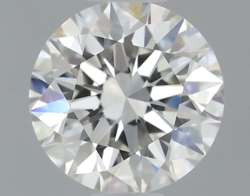 0.32 carat H-VVS1 Excellent cut Natūralus Round Deimantas (1)