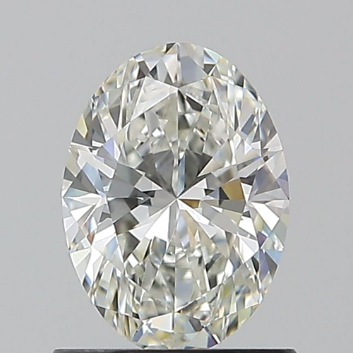 0.9 carat H-VVS2 Natūralus Oval Deimantas (1)