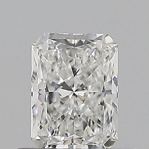 0.5 carat F-VVS1 Natūralus Radiant Deimantas (1)