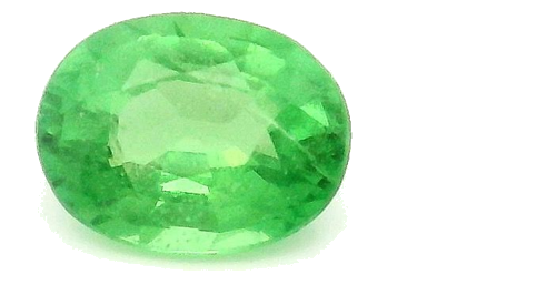 0.43 carat GREEN Oval Garnet (1)