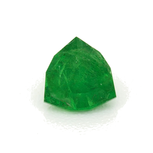 0.59 carat GREEN Triangular Garnet (1)