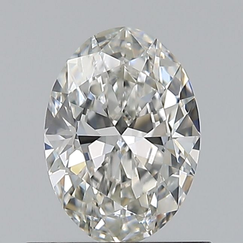 0.6 carat H-VS1 Natūralus Oval Deimantas (1)