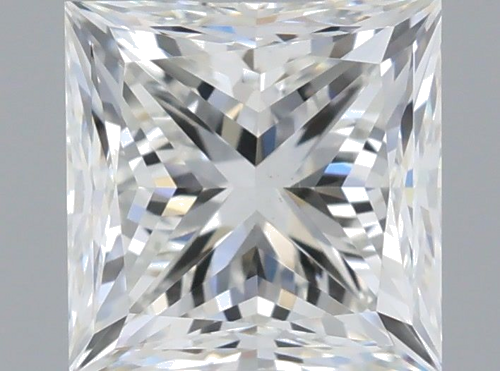 1.01 carat I-VS2 Natūralus Princess Deimantas (1)