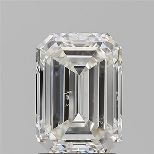 2.03 carat H-SI2 Natūralus Emerald Deimantas (1)