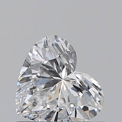 0.5 carat E-VVS2 Natūralus Heart Deimantas (1)