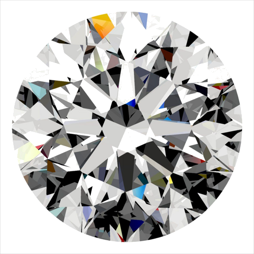 0.3 carat E-VS2 Very Good cut Natūralus Round Deimantas (1)