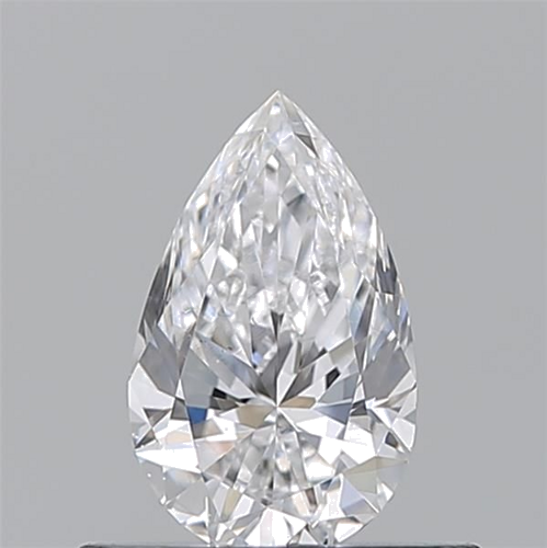 0.5 carat D-VS2 Natūralus Pear Deimantas (1)