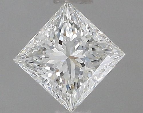 0.73 carat H-VVS1 Natūralus Princess Deimantas (1)