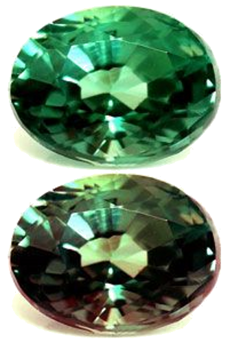 0.25 carat GREEN Oval Alexandrite (1)