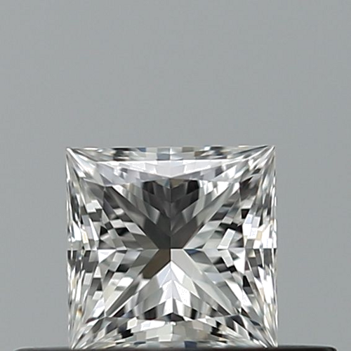0.34 carat F-VVS1 Natūralus Princess Deimantas (1)