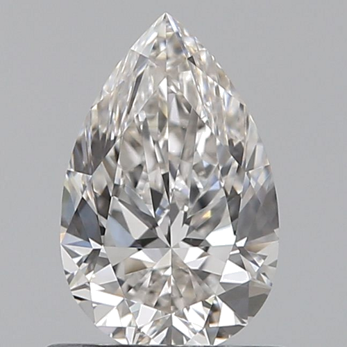 0.7 carat H-VVS2 Natūralus Pear Deimantas (1)