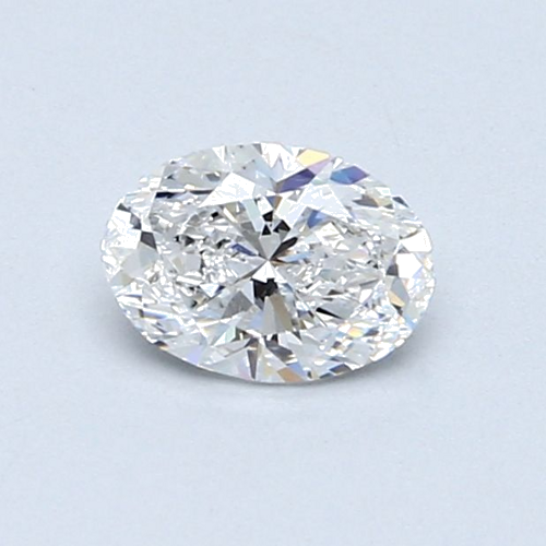 0.56 carat E-SI1 Natūralus Oval Deimantas (1)