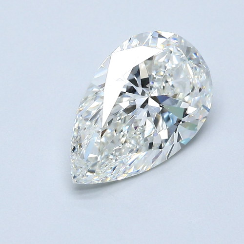 3.03 carat H-VS1 Natūralus Pear Deimantas (1)