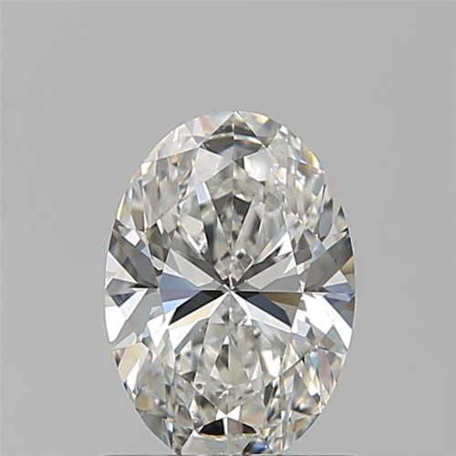 1.01 carat H-SI1 Natūralus Oval Deimantas (1)
