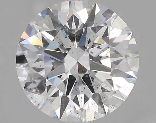 2.03 carat D-SI2 Excellent cut Natūralus Round Deimantas (1)