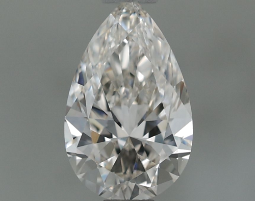 0.7 carat J-VVS1 Natūralus Pear Deimantas (1)