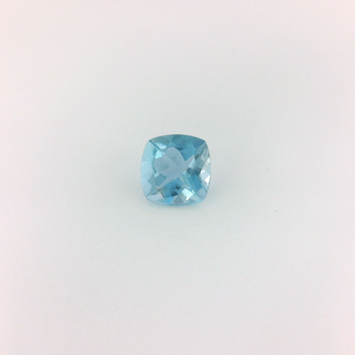 0.47 carat BLUE Cushion Aquamarine (1)