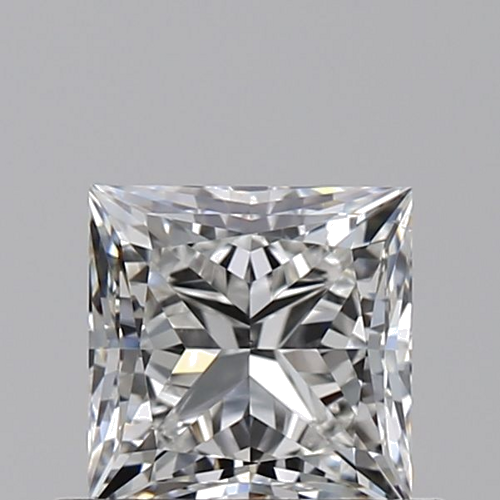 0.62 carat G-VS2 Natūralus Princess Deimantas (1)