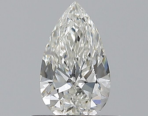 0.51 carat H-SI1 Natūralus Pear Deimantas (1)