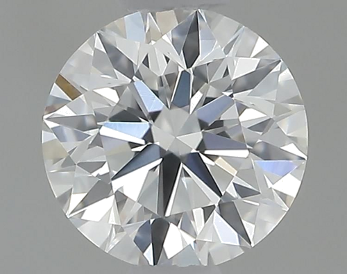 0.34 carat F-VVS2 Excellent cut Natūralus Round Deimantas (1)