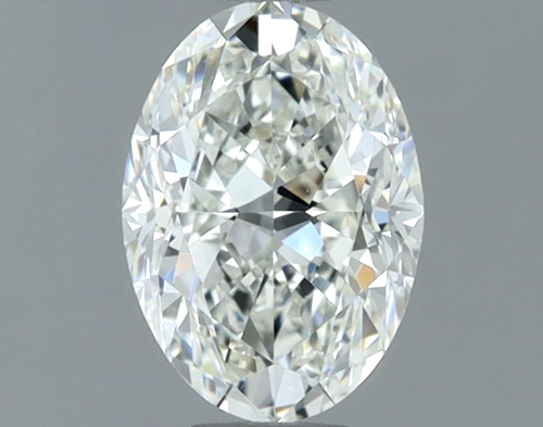 1.0 carat I-VVS2 Natūralus Oval Deimantas (1)