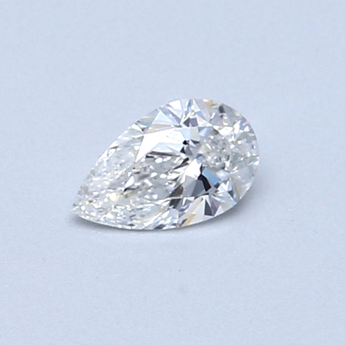 0.3 carat E-VS1 Natūralus Pear Deimantas (1)