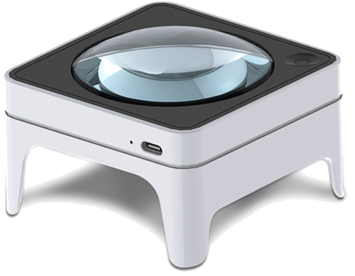 Galda palielināmais stikls (1)