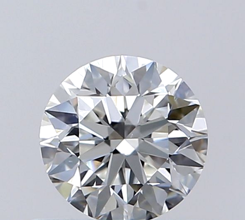 0.51 carat H-VS2 Very Good cut Natūralus Round Deimantas (1)