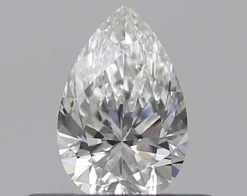 0.3 carat F-VS2 Natūralus Pear Deimantas (1)