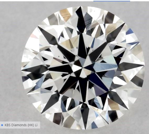 0.3 carat G-VS1 Excellent cut Natūralus Round Deimantas (1)