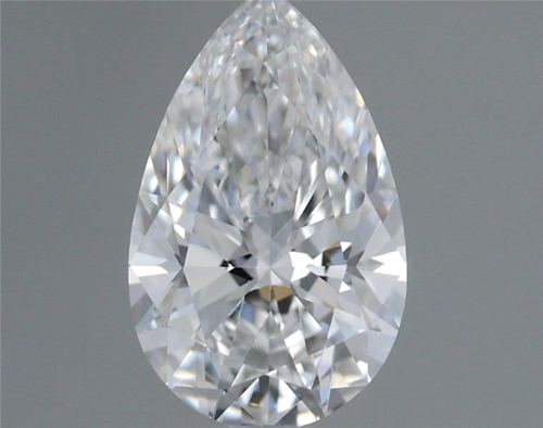 0.54 carat E-VVS1 Natūralus Pear Deimantas (1)