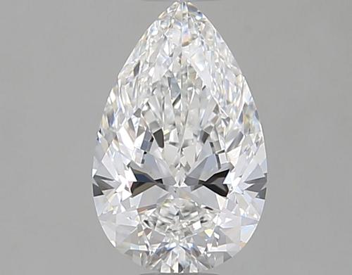 0.63 carat F-VS2 Natūralus Pear Deimantas (1)