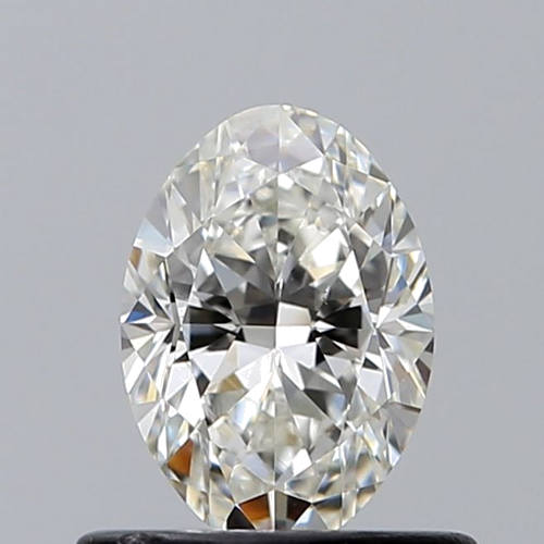 0.57 carat I-VS2 Natūralus Oval Deimantas (1)