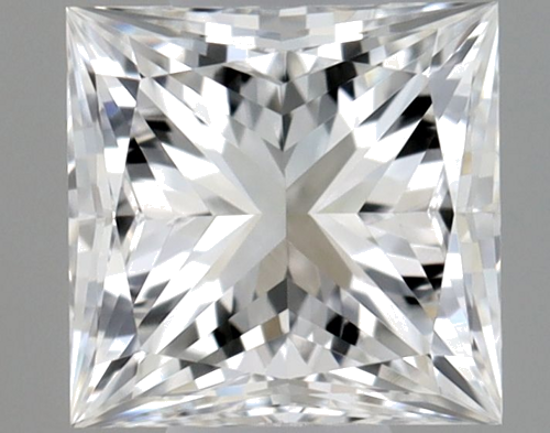 0.41 carat E-VS1 Natūralus Princess Deimantas (1)
