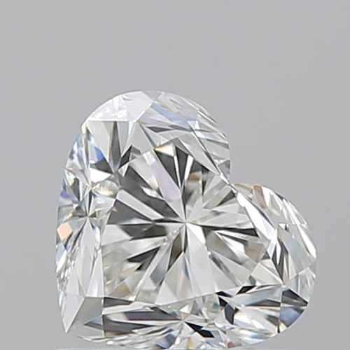 1.01 carat I-VVS2 Natūralus Heart Deimantas (1)