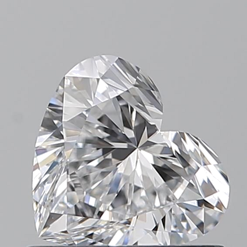 0.7 carat D-VS1 Natūralus Heart Deimantas (1)