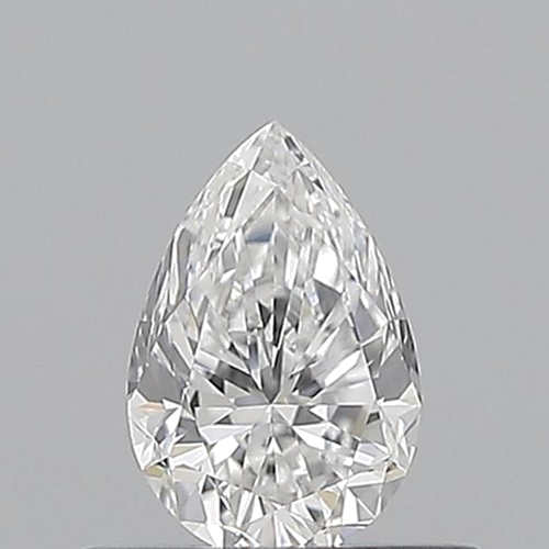 0.5 carat E-VS1 Natūralus Pear Deimantas (1)