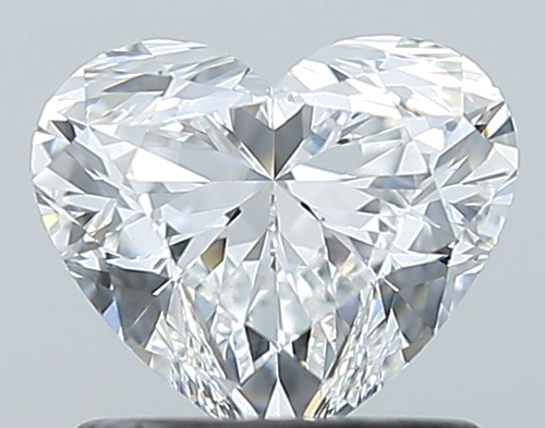 1.01 carat E-VS2 Natūralus Heart Deimantas (1)