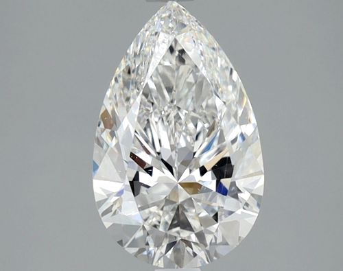 2.03 carat E-SI1 Natūralus Pear Deimantas (1)