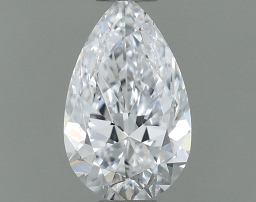 0.5 carat D-VS2 Natūralus Pear Deimantas (1)