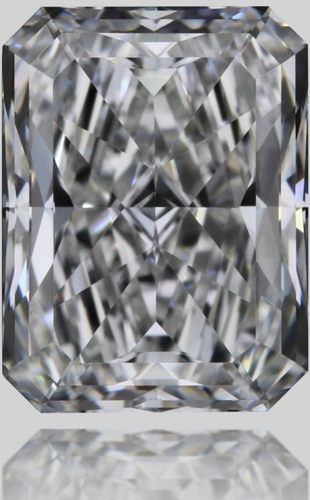 0.71 carat F-VVS2 Natūralus Radiant Deimantas (1)