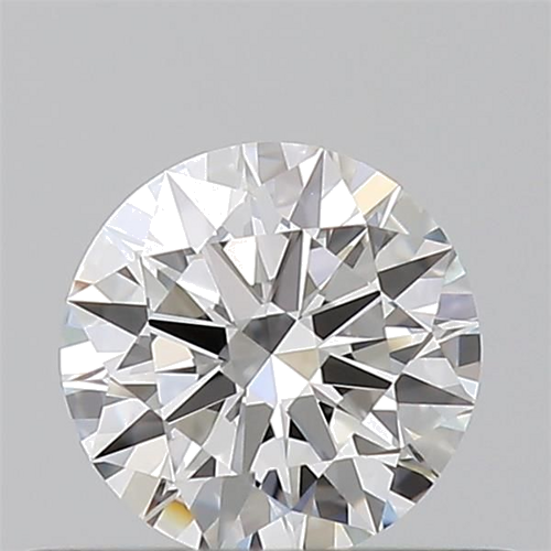 0.43 carat F-VVS1 Excellent cut Natūralus Round Deimantas (1)