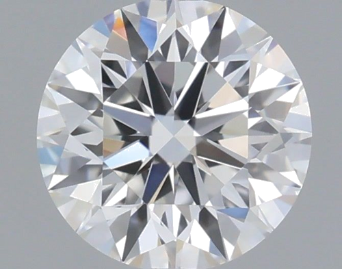 0.52 carat F-VVS2 Excellent cut Natūralus Round Deimantas (1)